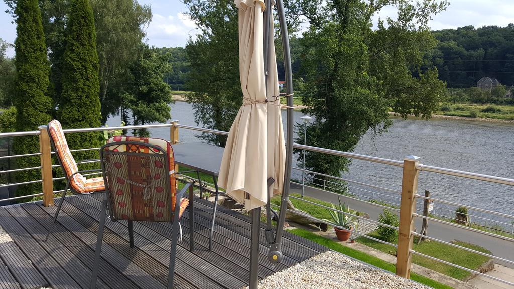 Ferienwohnung Oberposta Pirna Esterno foto